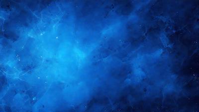 The primary subject of the image is a blue, star-filled sky. The setting is a space background, with the stars scattered throughout the scene. The visual style is a digital art or illustration, creating a vibrant and dynamic atmosphere. The dominant colors are blue and white, with the blue sky and white stars creating a serene and peaceful mood.