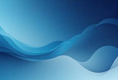 The primary subject of the image is a blue wave, which is the main focus of the scene. The setting is a blue background, which creates a visually appealing contrast with the wave. The visual style of the image is a digital art or illustration, as it is a well-crafted and detailed representation of the wave. The dominant colors in the image are blue and white, giving it a calm and serene atmosphere.