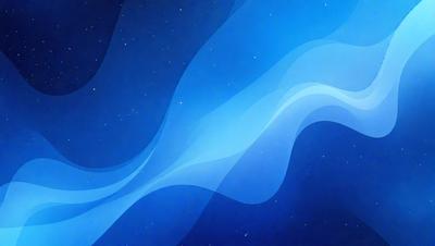 The primary subject of the image is a blue and white swirl pattern, which is the main object, scene, or focus of the image. The setting or background of the image is a dark blue sky, which is visible. The visual style of the image is digital art, as it is a digital illustration. The dominant colors of the image are blue and white, creating a calm and soothing atmosphere.