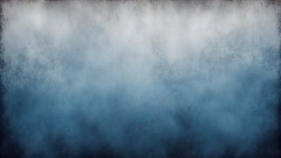 The primary subject of the image is a large, blue, cloudy sky. The setting is a vast, open space with no visible landmarks or objects. The visual style is a painting or drawing, with a focus on the cloudy sky and its color. The colors and mood of the image are predominantly blue, creating a serene and peaceful atmosphere.