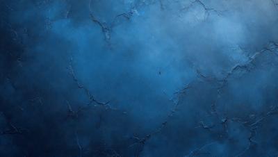 The primary subject of the image is a blue wall with a pattern of holes. The setting is a room with a blue background. The visual style is a close-up of the blue wall, which gives a sense of depth and texture. The dominant colors are blue and white, creating a calm and serene atmosphere.