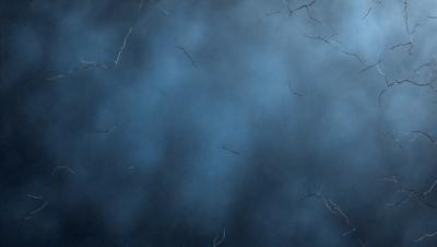 The primary subject of the image is a blue sky with a few white clouds. The setting is a cloudy day, and the visual style is a drawing or illustration. The colors are predominantly blue and white, creating a calm and serene atmosphere.