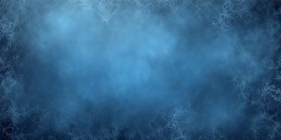 The primary subject of the image is a blue background with a few white clouds. The setting is a blue sky, and the visual style is a digital art or illustration. The colors and mood of the image are predominantly blue and calm, creating a serene atmosphere.