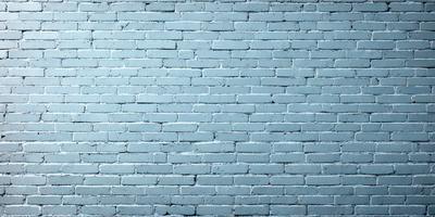 The primary subject of the image is a blue brick wall. The setting is a brick wall, and the visual style is a photo. The dominant colors are blue and white, creating a calm and serene atmosphere.