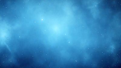The primary subject of the image is the night sky, which is filled with stars. The setting is a dark, cloudy night, with the sky appearing blue. The visual style is a digital art or illustration, creating a sense of depth and beauty in the image. The colors and mood are predominantly dark and moody, with the stars providing a sense of wonder and tranquility.