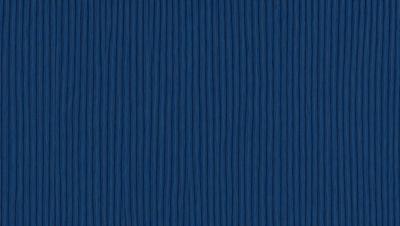 The primary subject of the image is a blue wall with a patterned texture. The setting is a room with a blue wall, and the visual style is a close-up of the wall. The dominant colors are blue and white, creating a calm and soothing atmosphere.