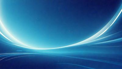 The primary subject of the image is a blue sky with a few stars visible. The setting is a nighttime sky, and the visual style is a digital art or illustration. The colors and mood of the image are predominantly blue, creating a serene and peaceful atmosphere.