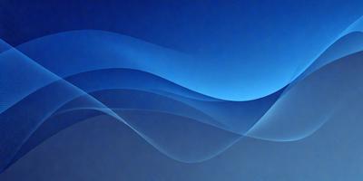 The primary subject of the image is a blue ocean with waves. The setting is a blue sky, and the visual style is a digital art or illustration. The dominant colors are blue and white, creating a calm and serene atmosphere.