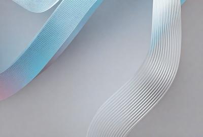 The primary subject of the image is a large, curved, and wavy piece of white artwork. The setting is a white wall, which serves as the background for the artwork. The visual style of the image is a combination of digital art and illustration, creating a unique and eye-catching design. The colors and mood of the image are predominantly white, giving it a clean and minimalist appearance.