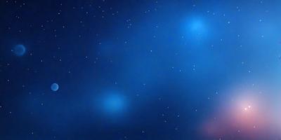 The primary subject of the image is a blue sky filled with stars. The setting is a night sky, and the visual style is a digital art or illustration. The colors are predominantly blue and white, creating a serene and peaceful atmosphere.