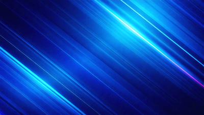 The primary subject of the image is a blue background with a blue light streak. The setting is a blue sky, and the visual style is a digital art or illustration. The colors and mood are predominantly blue, creating a calm and serene atmosphere.