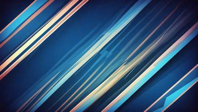 The primary subject of the image is a blue background with a pattern of yellow and blue stripes. The setting is a blue sky, and the visual style appears to be a digital art or illustration. The colors and mood of the image are predominantly blue and yellow, creating a vibrant and lively atmosphere.
