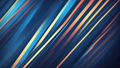 The primary subject of the image is a colorful, abstract design featuring a mix of blue, yellow, and orange hues. The setting is a blue background, which provides a striking contrast to the vibrant colors of the design. The visual style of the image is a combination of digital art and illustration, creating a unique and eye-catching pattern. The overall atmosphere of the image is lively and energetic, with the bold colors and dynamic design elements evoking a sense of movement and creativity.
