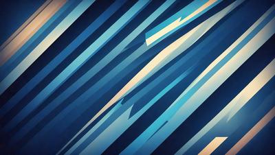 The primary subject of the image is a blue and white striped pattern. The setting is a blue background, and the visual style appears to be a digital art or illustration. The dominant colors are blue and white, creating a calm and soothing atmosphere.