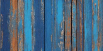 The primary subject of the image is a blue and white wooden wall. The setting is a room with a blue wall and a wooden floor. The visual style is a photo of a wooden wall with a blue and white color scheme. The colors and mood of the image are predominantly blue and white, creating a calm and serene atmosphere.