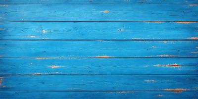 The primary subject of the image is a blue wooden wall. The setting is a room with a blue wooden wall, and the visual style is a photo. The dominant colors are blue and white, creating a calm and serene atmosphere.