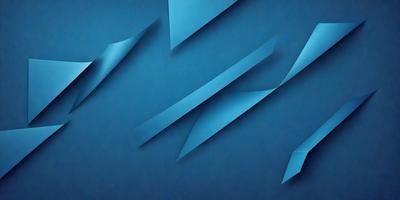 The primary subject of the image is a blue background with a pattern of white and blue shapes. The setting appears to be a dark room, and the visual style is a combination of digital art and illustration. The dominant colors are blue and white, creating a calm and soothing atmosphere.