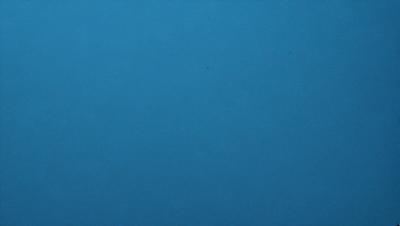 The primary subject of the image is a blue background. The setting is a large, empty space with no visible objects or people. The visual style is a simple, clean design with no intricate details or patterns. The colors and mood are predominantly blue, creating a calm and serene atmosphere.