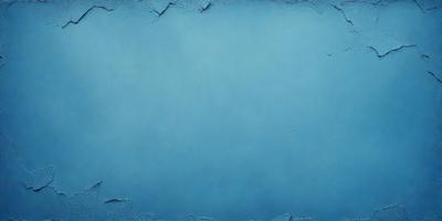The primary subject of the image is a large, empty blue canvas. The setting is a blue background, which creates a sense of depth and contrast. The visual style is a digital art, as it appears to be a digital painting or illustration. The colors and mood are predominantly blue, which gives the image a calm and serene atmosphere.