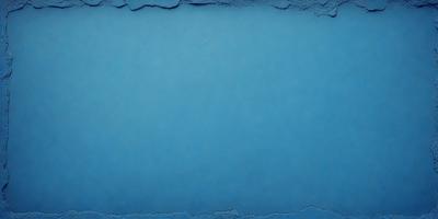 The primary subject of the image is a large, empty blue canvas. The setting is a blue background, which creates a sense of depth and contrast. The visual style is a digital art, as the canvas appears to be a digital painting. The colors and mood of the image are predominantly blue, giving it a calm and serene atmosphere.