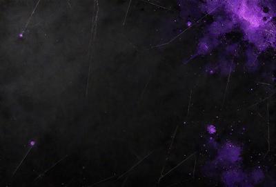 The primary subject of the image is a black background with a few white stars scattered throughout. The setting appears to be a night sky, and the visual style is a combination of a photo and digital art. The colors are predominantly black and white, with the white stars adding a touch of brightness to the scene. The overall atmosphere is serene and peaceful, as the stars are the main focus of the image.