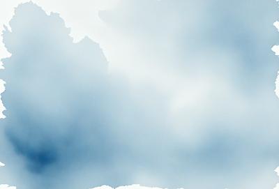 The primary subject of the image is a cloudy sky. The setting is a vast, open space with a blue background. The visual style is a photo of the cloudy sky. The colors and mood are predominantly blue, creating a calm and serene atmosphere.