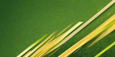 The primary subject of the image is a close-up of a green grassy field. The setting is a lush green field, and the visual style is a photo. The colors and mood of the image are predominantly green, creating a serene and natural atmosphere.