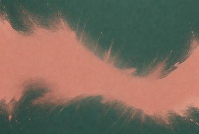 The primary subject of the image is a pink and white swirl, which appears to be a digital art or illustration. The setting is a green background, and the visual style suggests that the image is a creative and artistic representation. The colors and mood of the image are predominantly pink and white, giving it a soft and delicate appearance.