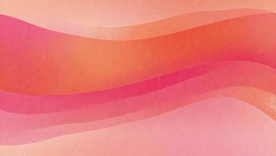 The primary subject of the image is a pink and orange striped pattern. The setting is a pink background, and the visual style appears to be a digital art or illustration. The dominant colors in the image are pink and orange, creating a warm and vibrant atmosphere.