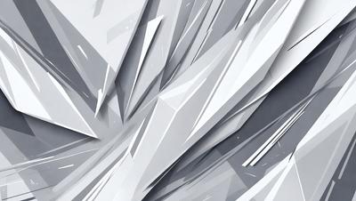The primary subject of the image is a large, intricate, and detailed design of a crystal structure. The setting is a white background, which provides a clean and minimalistic appearance. The visual style is a combination of digital art and illustration, creating a unique and captivating image. The colors and mood are predominantly white, giving the image a clean, modern, and sophisticated feel.