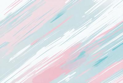 The primary subject of the image is a colorful, abstract design featuring a mix of pink, blue, and white colors. The setting is a white background, which provides a clean and minimalist appearance. The visual style is a combination of digital art and illustration, creating a unique and eye-catching pattern. The overall atmosphere is vibrant and lively, with the colors and design elements working together to create a dynamic and engaging visual experience.