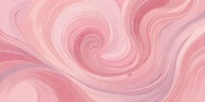 The primary subject of the image is a pink and white swirl pattern. The setting is a pink background, and the visual style appears to be a digital art or illustration. The dominant colors are pink and white, creating a warm and inviting atmosphere.