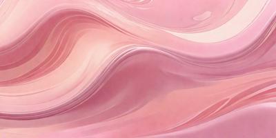 The primary subject of the image is a pink, flowing, and swirling mass of liquid, which appears to be a painting or digital art. The setting is a pink background, and the visual style is a combination of photo and digital art. The colors and mood of the image are predominantly pink, creating a warm and inviting atmosphere.