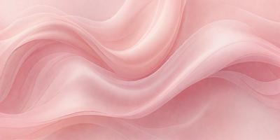 The primary subject of the image is a pink flowing fabric, which appears to be a piece of art or a digital illustration. The setting is a pink background, which complements the flowing fabric. The visual style is a combination of photo and digital art, creating a unique and artistic representation of the flowing fabric. The colors and mood of the image are predominantly pink, giving it a soft and elegant appearance.