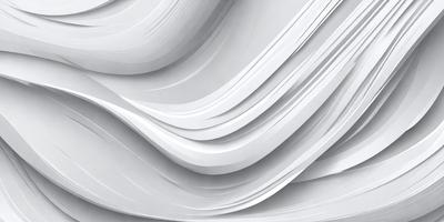 The primary subject of the image is a large stack of white paper. The setting is a white background, which creates a clean and minimalist visual style. The paper appears to be a digital art or illustration, as it is not a photo or a clipart. The colors are predominantly white, giving the image a clean and organized appearance.