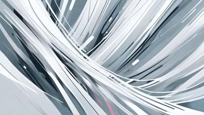 The primary subject of the image is a close-up of a white, flowing, and curly hair. The setting is a black and white background, which adds a sense of contrast and artistic quality to the scene. The visual style is a combination of a photo and digital art, creating a unique and intriguing appearance. The colors and mood of the image are predominantly black and white, giving it a classic and timeless feel.
