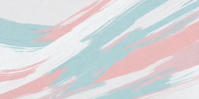 The primary subject of the image is a colorful, abstract painting featuring a mix of pink, blue, and white colors. The painting is displayed on a white background, which further emphasizes the vibrant colors. The visual style of the painting is a combination of digital art and illustration, creating a unique and eye-catching piece of art. The overall atmosphere of the painting is lively and energetic, with the colors and patterns creating a sense of movement and dynamism.