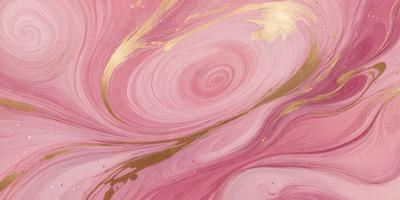 The primary subject of the image is a pink and gold swirl pattern, which is the main focus of the image. The setting is a pink and gold background, creating a visually appealing and vibrant atmosphere. The visual style of the image is a combination of digital art and illustration, with the gold and pink colors creating a sense of warmth and elegance. The overall mood of the image is one of beauty and sophistication.