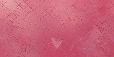 The primary subject of the image is a pink background with a pattern of triangles. The setting is a close-up of the pink background, showcasing the intricate pattern of triangles. The visual style is a combination of digital art and illustration, creating a unique and eye-catching design. The colors and mood of the image are predominantly pink, giving it a warm and inviting atmosphere.
