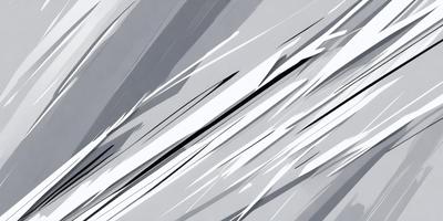 The image is a digital art piece featuring a white and gray color scheme. The primary subject is a pattern of white and gray stripes, which create a visually striking and modern appearance. The setting is a gray background, which contrasts with the white and gray stripes, emphasizing the artistic design. The visual style is a combination of digital art and illustration, showcasing the artist's creativity and skill in creating intricate patterns. The overall atmosphere is modern and sophisticated, with a touch of elegance