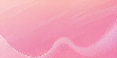 The primary subject of the image is a pink background with a wave-like pattern. The setting is a pink background, and the visual style is digital art. The dominant colors are pink and white, creating a warm and soothing atmosphere.