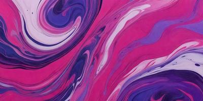 The primary subject of the image is a swirling, pink and purple pattern. The setting is a pink background, and the visual style appears to be a digital art or illustration. The dominant colors in the image are pink and purple, creating a vibrant and lively atmosphere.