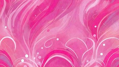 The primary subject of the image is a pink and purple swirl, which appears to be a digital art or illustration. The setting is a pink background, and the visual style is a combination of digital art and illustration. The colors and mood of the image are predominantly pink and purple, creating a vibrant and lively atmosphere.