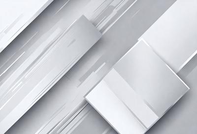 The primary subject of the image is a white background with a pattern of white and gray lines. The setting is a white room, and the visual style is a digital art or illustration. The dominant colors are white and gray, creating a clean and minimalist atmosphere.