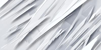 The primary subject of the image is a white, textured wall with a pattern of white and gray stripes. The setting is a room with a white background, and the visual style appears to be a combination of digital art and illustration. The colors and mood of the image are predominantly white and gray, creating a clean and minimalist atmosphere.