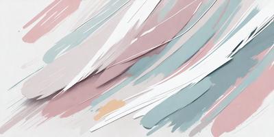 The primary subject of the image is a painting or drawing of a colorful, abstract design. The setting is a white surface, which serves as the background for the artwork. The visual style appears to be a combination of digital art and illustration, as the colors and patterns are vibrant and intricate. The dominant colors in the image are shades of pink, blue, and white, creating a lively and cheerful atmosphere.