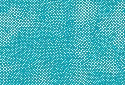 The primary subject of the image is a blue background with white dots. The setting is a blue sky, and the visual style is a patterned background. The colors and mood of the image are predominantly blue and white, creating a calm and serene atmosphere.