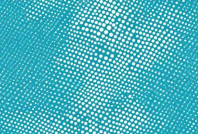 The primary subject of the image is a blue background with a pattern of white dots. The setting appears to be a blue and white polka dot pattern, which creates a visually appealing and unique design. The visual style of the image is a combination of a photo and digital art, as it features a blue background with white dots, giving it a modern and artistic appearance. The colors and mood of the image are predominantly blue and white, which evoke a sense of calmness and tranquility.