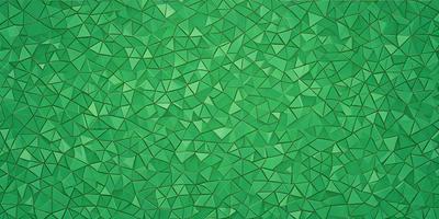 The primary subject of the image is a green, geometric pattern. The setting is a green background, which creates a vibrant and lively atmosphere. The visual style is a combination of digital art and illustration, with the geometric pattern resembling a mosaic or a tiled surface. The colors and mood are predominantly green, with a sense of freshness and energy.