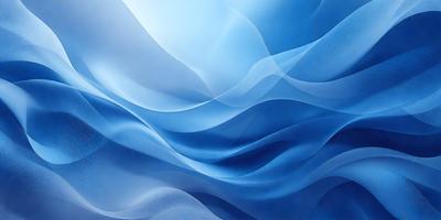 The primary subject of the image is a blue fabric with a flowing pattern, resembling a waterfall. The setting is a blue background, which complements the blue fabric. The visual style is a digital art, as the fabric appears to be a digital representation of a waterfall. The colors and mood are predominantly blue, creating a serene and calming atmosphere.